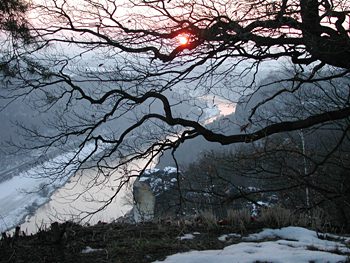 Basteiblick Elbe Sächsische Schweiz