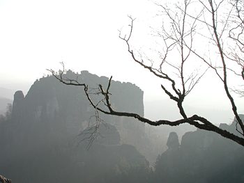 Schrammsteinmassiv Sächsische Schweiz